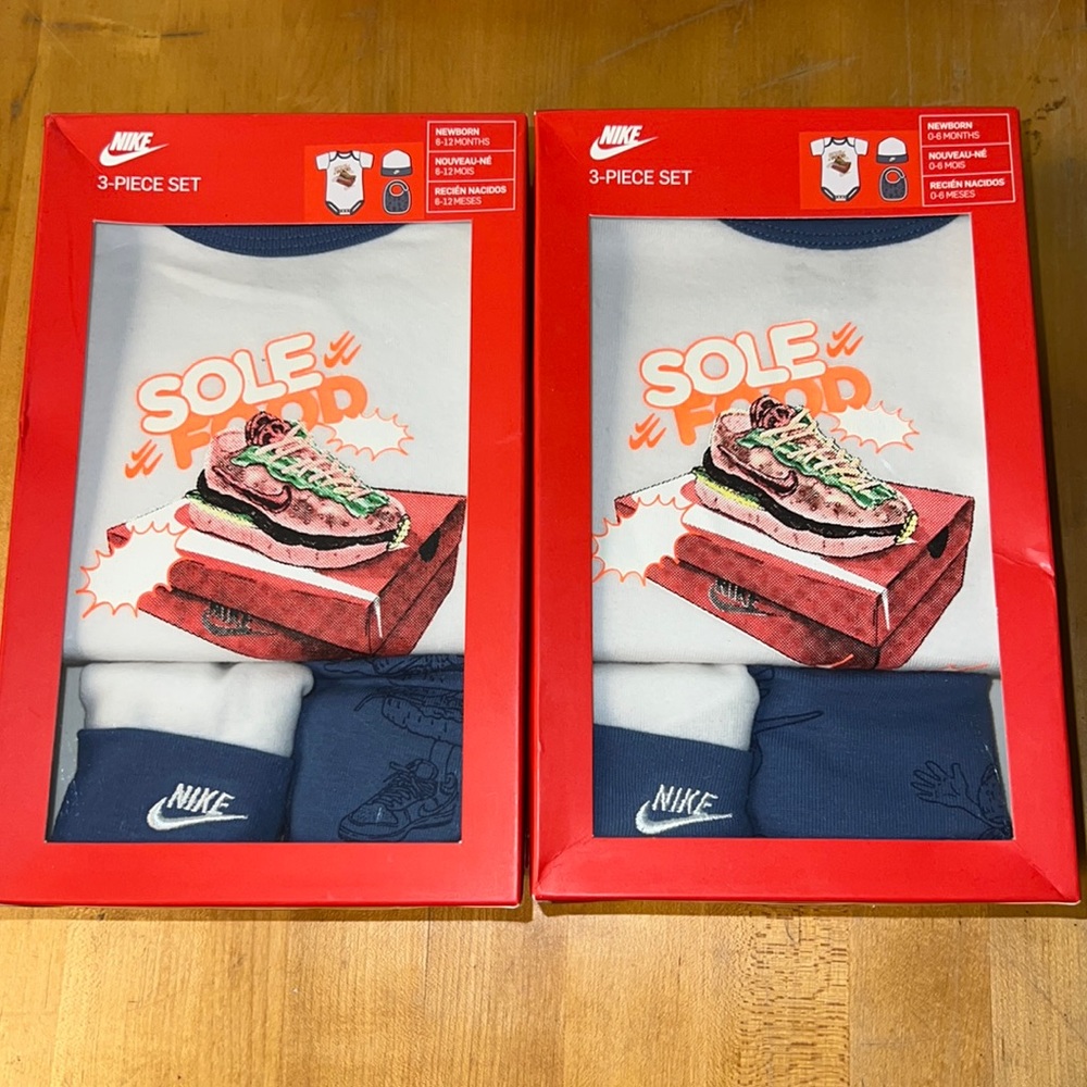 Nike 2-3 Pieces Set Newborn NIB